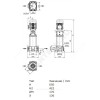 Насос многоступенчатый вертикальный HELIX FIRST V 616-5/25/E/KS/400-50 PN25 3х400В/50 Гц Wilo 4201164
