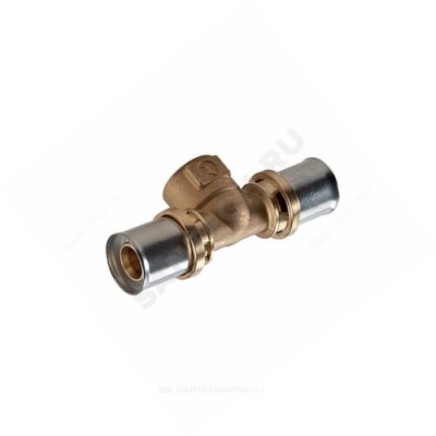 Тройник МП/PE-X латунь пресс Дн 63х1"х63 ВР RM154 Giacomini RM154Y062