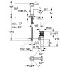 Смеситель для умывальника серия BauClassic одноручный Grohe 23161000