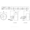 Термоманометр F+R818 осевой Дк80 4 бар L=23мм G1/2" 120С Watts 10009464