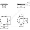 Сиденье для унитаза CONTOUR 21 красное Ideal Standard S4533GQ.