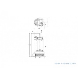 Насос дренажный Grundfos DWK.O.6.80.22.5.0D.R