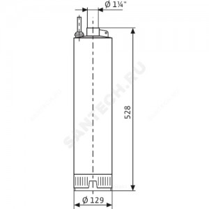 Насос колодезный TWI 5-306 EM Wilo 4104119