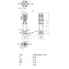 Насос многоступенчатый вертикальный HELIX V 412-1/16/E/S/400-50 PN16 3х400В/50 Гц Wilo 4201390