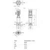 Насос многоступенчатый вертикальный HELIX V 412-1/16/E/S/400-50 PN16 3х400В/50 Гц Wilo 4201390