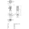 Насос многоступенчатый вертикальный HELIX V 412-1/16/E/S/400-50 PN16 3х400В/50 Гц Wilo 4201390