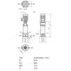 Насос многоступенчатый вертикальный HELIX V 412-1/16/E/S/400-50 PN16 3х400В/50 Гц Wilo 4201390