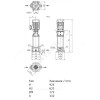 Насос многоступенчатый вертикальный HELIX V 412-1/16/E/S/400-50 PN16 3х400В/50 Гц Wilo 4201390
