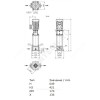 Насос многоступенчатый вертикальный HELIX V 412-1/16/E/S/400-50 PN16 3х400В/50 Гц Wilo 4201390