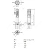 Насос многоступенчатый вертикальный HELIX V 412-1/16/E/S/400-50 PN16 3х400В/50 Гц Wilo 4201390