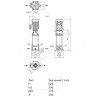 Насос многоступенчатый вертикальный HELIX V 412-1/16/E/S/400-50 PN16 3х400В/50 Гц Wilo 4201390