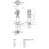 Насос многоступенчатый вертикальный HELIX V 412-1/16/E/S/400-50 PN16 3х400В/50 Гц Wilo 4201390