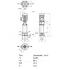 Насос многоступенчатый вертикальный HELIX V 412-1/16/E/S/400-50 PN16 3х400В/50 Гц Wilo 4201390