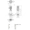 Насос многоступенчатый вертикальный HELIX V 412-1/16/E/S/400-50 PN16 3х400В/50 Гц Wilo 4201390
