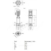 Насос многоступенчатый вертикальный HELIX V 412-1/16/E/S/400-50 PN16 3х400В/50 Гц Wilo 4201390