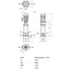 Насос многоступенчатый вертикальный HELIX V 412-1/16/E/S/400-50 PN16 3х400В/50 Гц Wilo 4201390