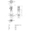Насос многоступенчатый вертикальный HELIX V 412-1/16/E/S/400-50 PN16 3х400В/50 Гц Wilo 4201390