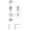 Насос многоступенчатый вертикальный HELIX V 412-1/16/E/S/400-50 PN16 3х400В/50 Гц Wilo 4201390
