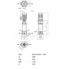 Насос многоступенчатый вертикальный HELIX V 412-1/16/E/S/400-50 PN16 3х400В/50 Гц Wilo 4201390