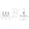 Установка пожаротушения Hydro MX-A 2/1 CR32-1-1 Grundfos 99788910