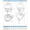 Электропривод четвертьоборотный ГЗ-ОФ-200/14М У1 F10 22x22 квадрат 220В ГЗ Электропривод