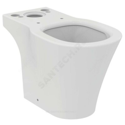 Унитаз без бачка CONNECT AIR AquaBlade горизонт/выпуск без сиденья Ideal Standard E009701.