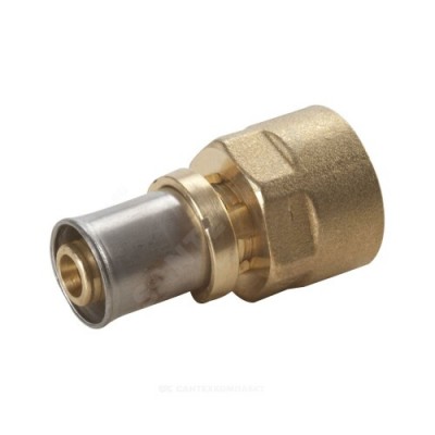 Муфта МП латунь пресс Дн 20х1/2" ВР RM109 Giacomini RM109Y037