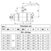 Кран шаровой сталь JIP Premium WW Ду 32 Ру40 п/привар Danfoss 065N0115G