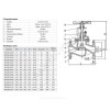 Клапан запорный сталь KV40 Ду 32 Ру40 Тмакс=400 оС фл Гранвэл BO03B102686