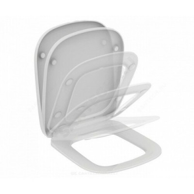Сиденье для унитаза Esedra дюропласт микролифт Ideal Standard T318301