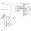 Водонагреватель электрический накопительный 200 л 2/4,4/4 кВт SHW 200 S Stiebel Eltron 182120