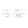 Насос многоступенчатый горизонтальный CME-G 3-9 AQQE 3х380-500В/50 Гц Grundfos 98396709