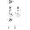 Насос многоступенчатый вертикальный HELIX FIRST V 1601-5/16/E/S/400-50 PN16 3х400В/50 Гц Wilo 4200978