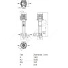 Насос многоступенчатый вертикальный HELIX FIRST V 1601-5/16/E/S/400-50 PN16 3х400В/50 Гц Wilo 4200978