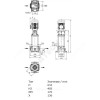 Насос многоступенчатый вертикальный HELIX FIRST V 1601-5/16/E/S/400-50 PN16 3х400В/50 Гц Wilo 4200978