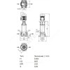 Насос многоступенчатый вертикальный HELIX FIRST V 1601-5/16/E/S/400-50 PN16 3х400В/50 Гц Wilo 4200978