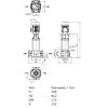 Насос многоступенчатый вертикальный HELIX FIRST V 1601-5/16/E/S/400-50 PN16 3х400В/50 Гц Wilo 4200978