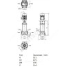 Насос многоступенчатый вертикальный HELIX FIRST V 1601-5/16/E/S/400-50 PN16 3х400В/50 Гц Wilo 4200978
