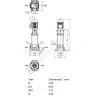Насос многоступенчатый вертикальный HELIX FIRST V 1601-5/16/E/S/400-50 PN16 3х400В/50 Гц Wilo 4200978