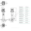 Насос многоступенчатый вертикальный HELIX FIRST V 1601-5/16/E/S/400-50 PN16 3х400В/50 Гц Wilo 4200978