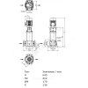 Насос многоступенчатый вертикальный HELIX FIRST V 1601-5/16/E/S/400-50 PN16 3х400В/50 Гц Wilo 4200978