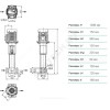 Насос многоступенчатый вертикальный HELIX FIRST V 1601-5/16/E/S/400-50 PN16 3х400В/50 Гц Wilo 4200978