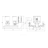 Установка повышения давления Hydro Multi-E 2 CRE 1-4 Grundfos 98486515
