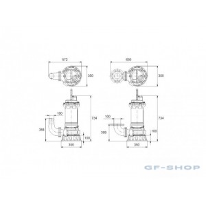 Насос дренажный Grundfos DPK.15.100.75.5.1D