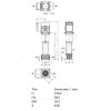 Насос многоступенчатый вертикальный HELIX VE 3604-2/25/V/KS/2G PN25 3х400В/50 Гц Wilo 4166255