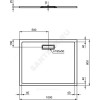 Поддон душевой акрил прямоугольный ULTRAFLAT NEW 1000х800х25 белый Ideal Standard T446801 .