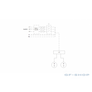 Канализационная насосная установка Grundfos Multilift MD1.80.80.75.4.51D/450.SE
