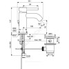 Смеситель для умывальника CERALINE одноручный Ideal Standard BC203U5.