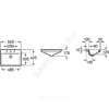 Умывальник врезной Diverta 55 Roca 32711600Y