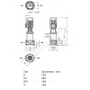 Насос многоступенчатый вертикальный HELIX FIRST V 2205-5/16/E/S/400-50 PN16 3х400В/50 Гц Wilo 4183359